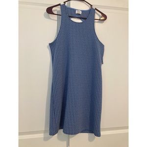 Checked Blue dress